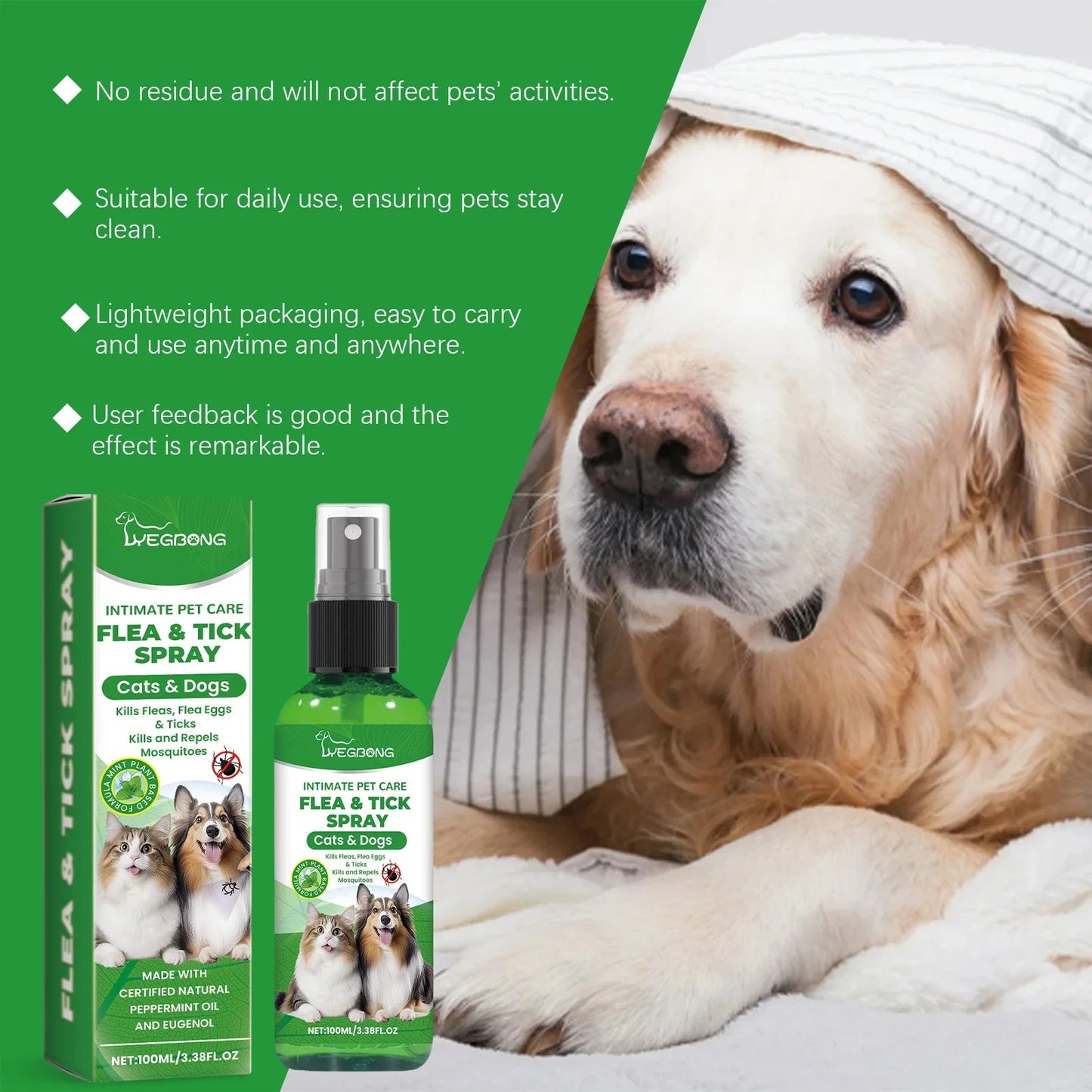 Pet Insect Repellent Spray - Daily Cleaning