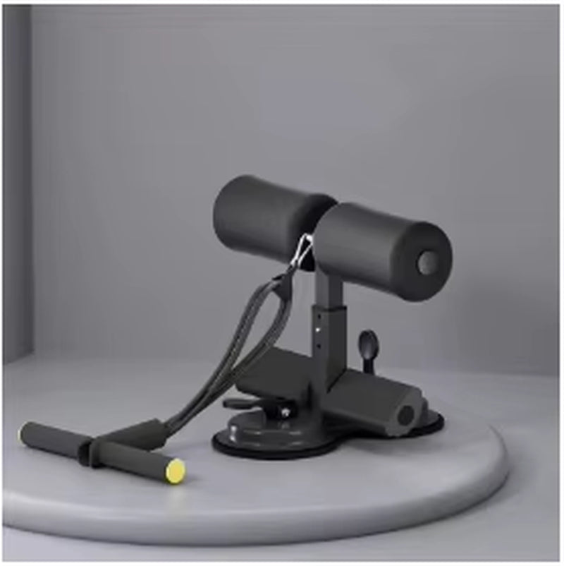 Suction Cup Sit-Up Assist Device - Portable Ab Workout Trainer for Home Gym with Non-Slip Base