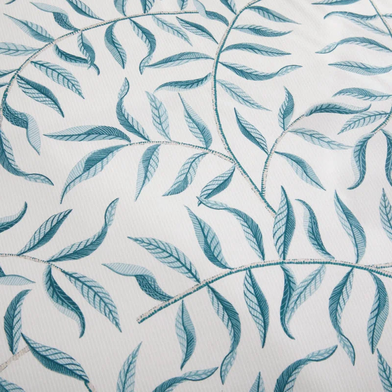Polyester Floral Duvet Cover Set with Pillowcases Included