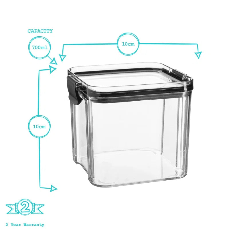Food Storage Container - Set of 5 - (2 Sizes)