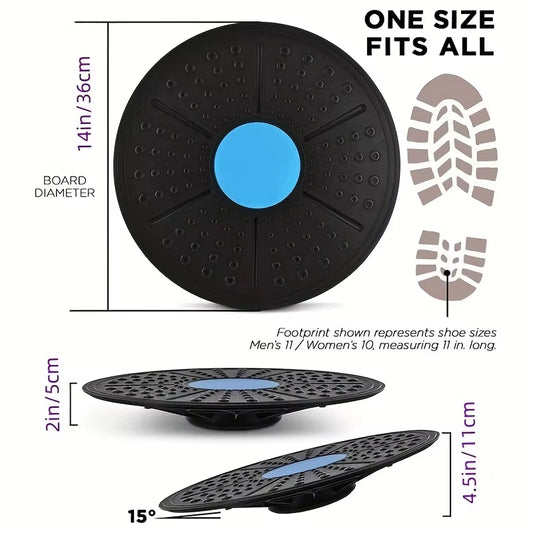1 Pc Yoga Balance Board, Fitness Training Pedal