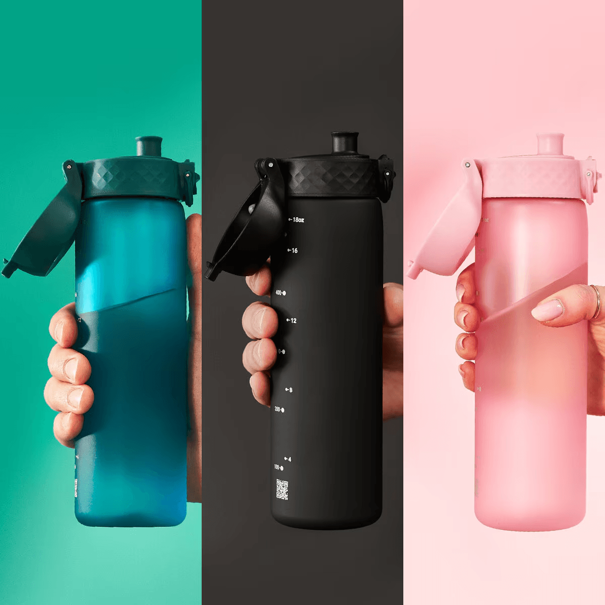 Leakproof 500Ml Water Bottle - 3 Pack