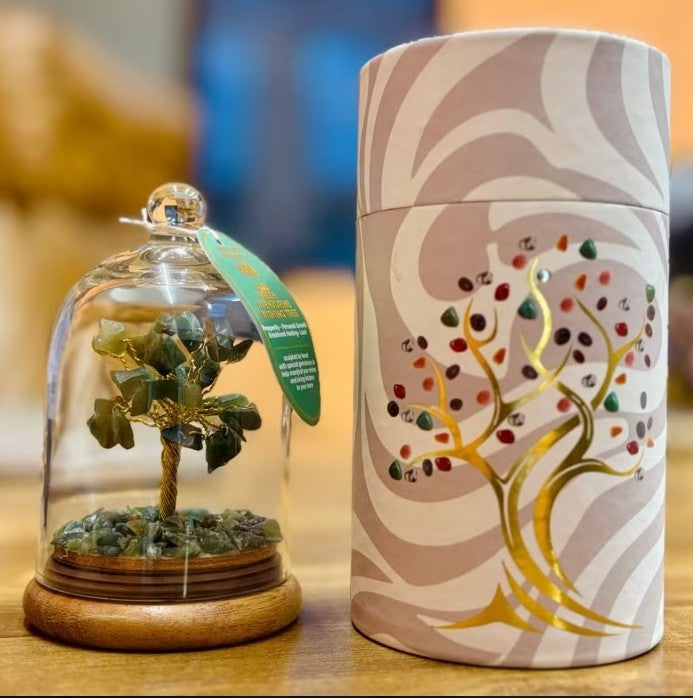 Gemstone Dome Garden - Green Adventurine