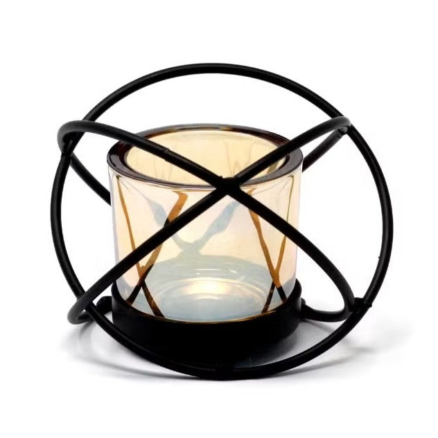 Centrepiece Iron Votive Candle Holder Ball