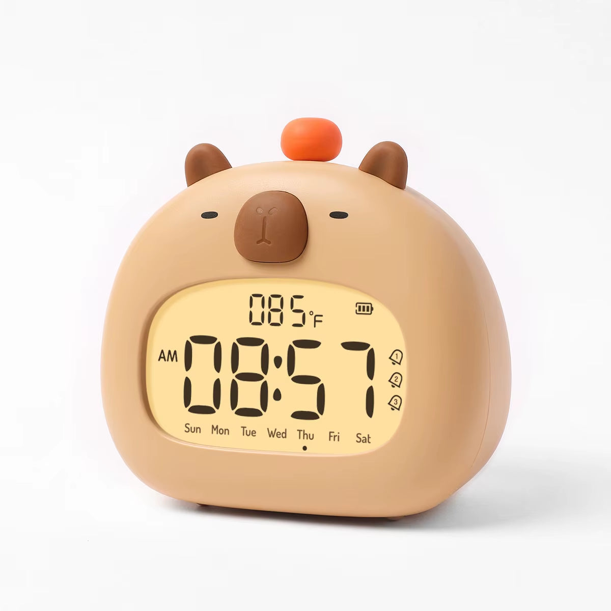 LED Alarm Clock Digital Rechargeable Multi-Functional
