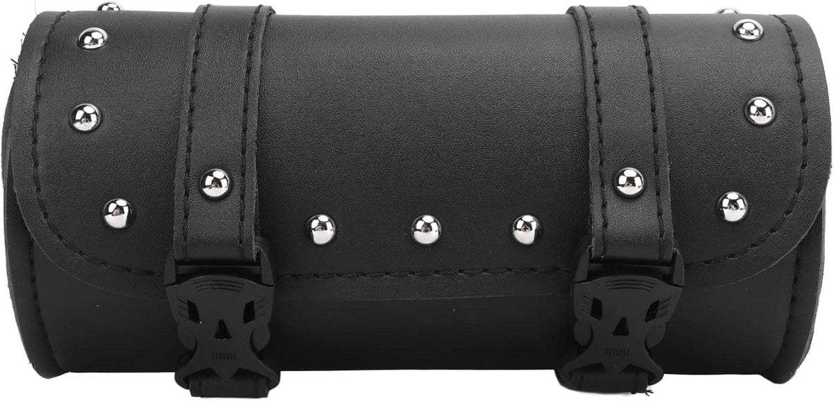 Waterproof and Wear-Resistant Motorcycle Tool Bag - Scratch-Resistant Roll Bag for Motorcycles and Electric Vehicles (Black)