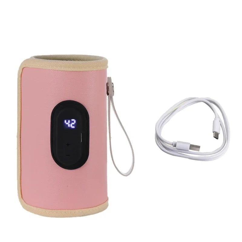 Portable USB Bottle Warmer for Car, Outdoor Travel Accessories Portables