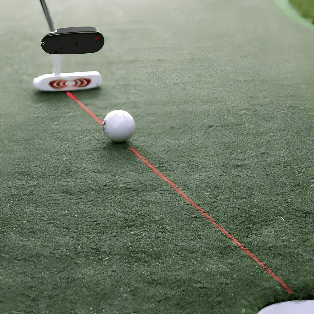 Precision Laser Alignment Tool for Golf Putting Practice