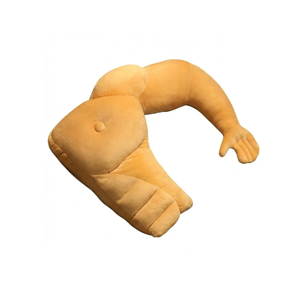 Creative Arm Pillow Hunky Chest Throw Pillow Body Shape Pillow Cuddle Pillow PP Filling Boyfriend Pillow Sleep Cushion