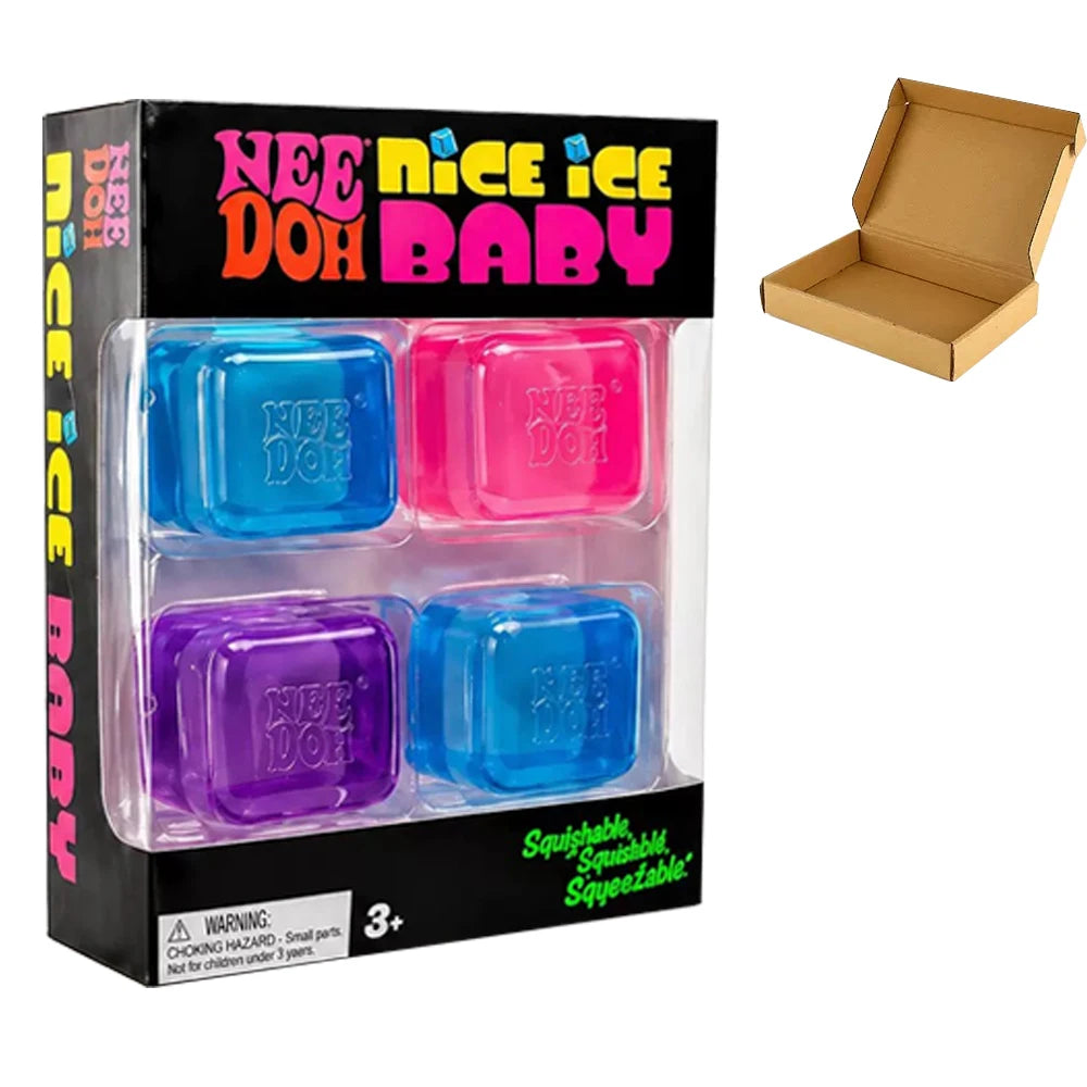 2026 NeeDoh Advent Calendar 3D PVC FidgetChristmas Countdown Calendar Surprise Box Stress Relief Toy New Year Holiday adult toys