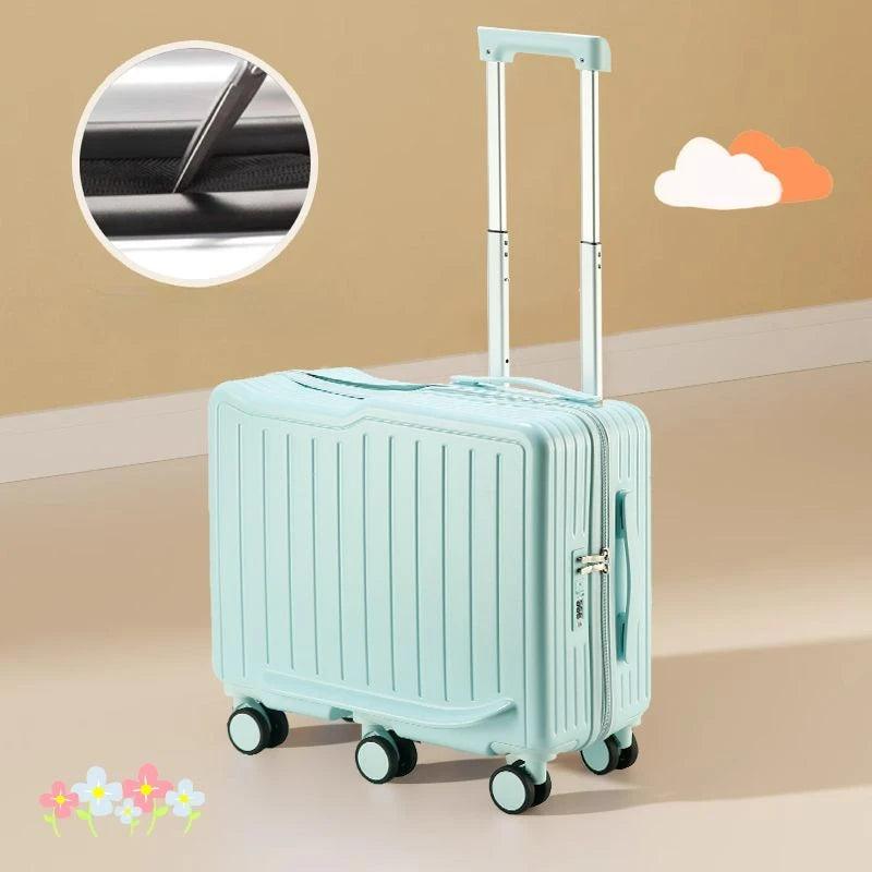 Children's Luggage Small Baby Walking Gadget Small Suitcase Boy Suitcase Can Ride Girl Good-looking password Trolley Case