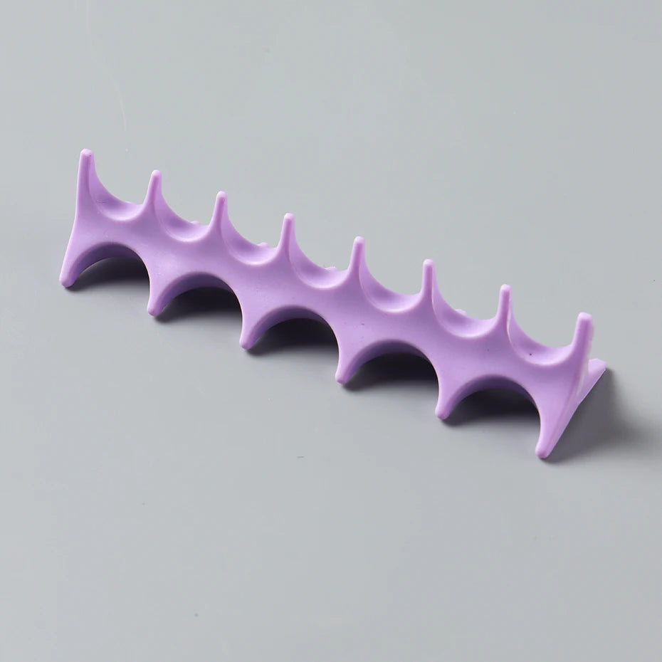 Soft Silicone Nail Pen Holder Brush Rack Shelf