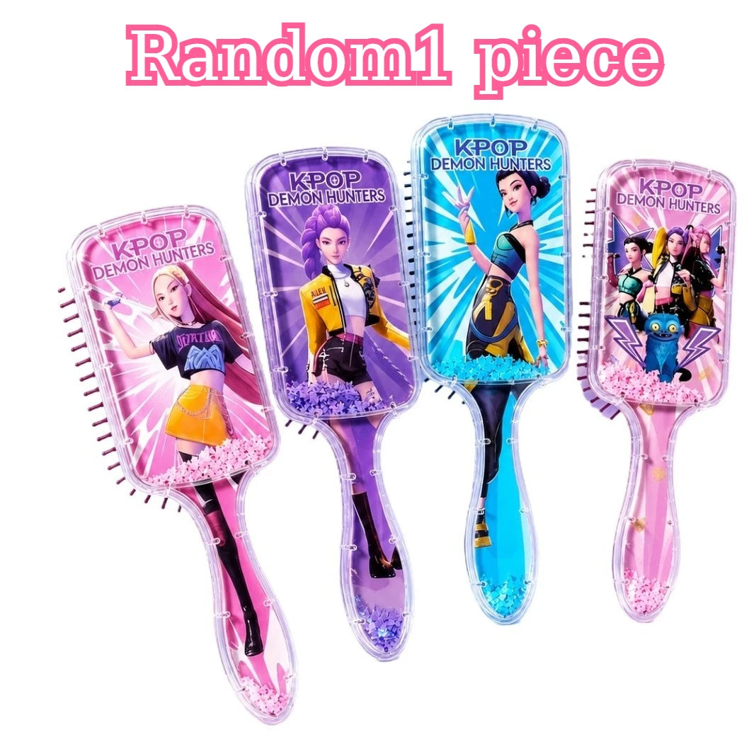 Cute Cartoon Comb Anti Slip Detangling Hair Brush