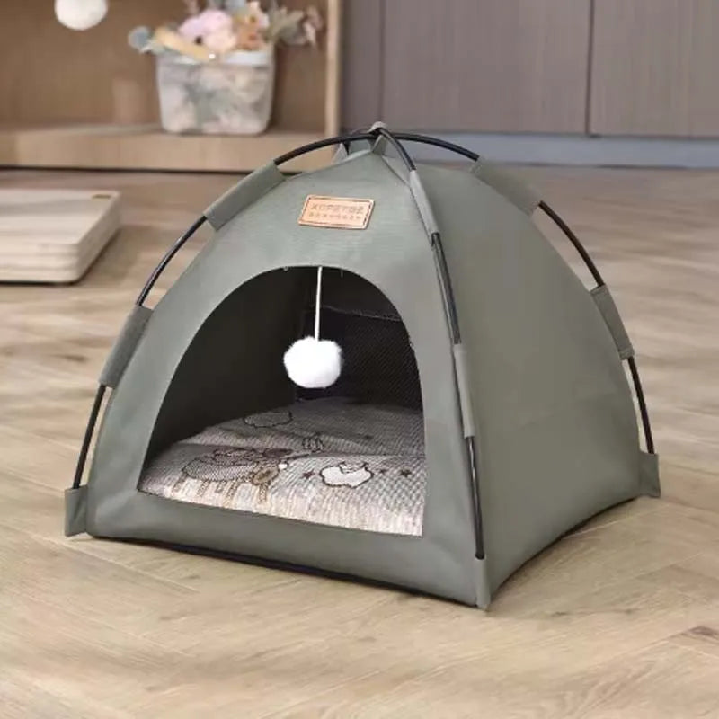 Pet tent that's comfortable, breathable, scratch-resistant, universal in all seasons