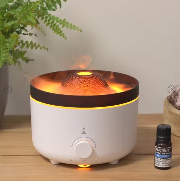 Large Volcano Effect Aroma Diffuser (plug) Two Colours - 560ml