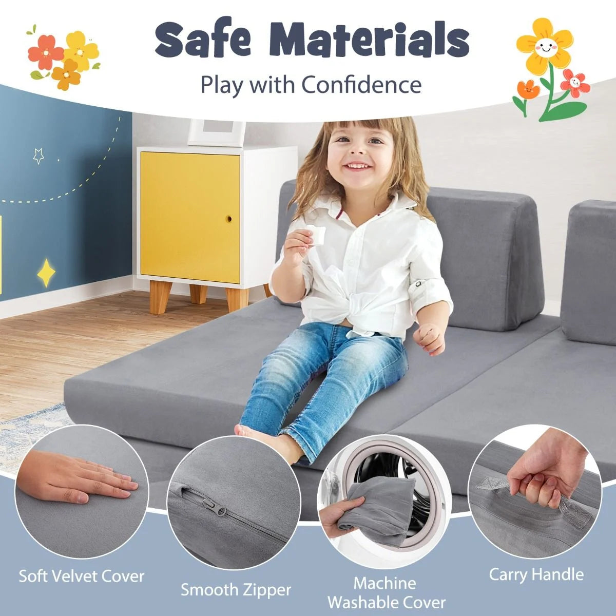 Imaginative Toddler Furniture Play Set for Creative Play in Any Room