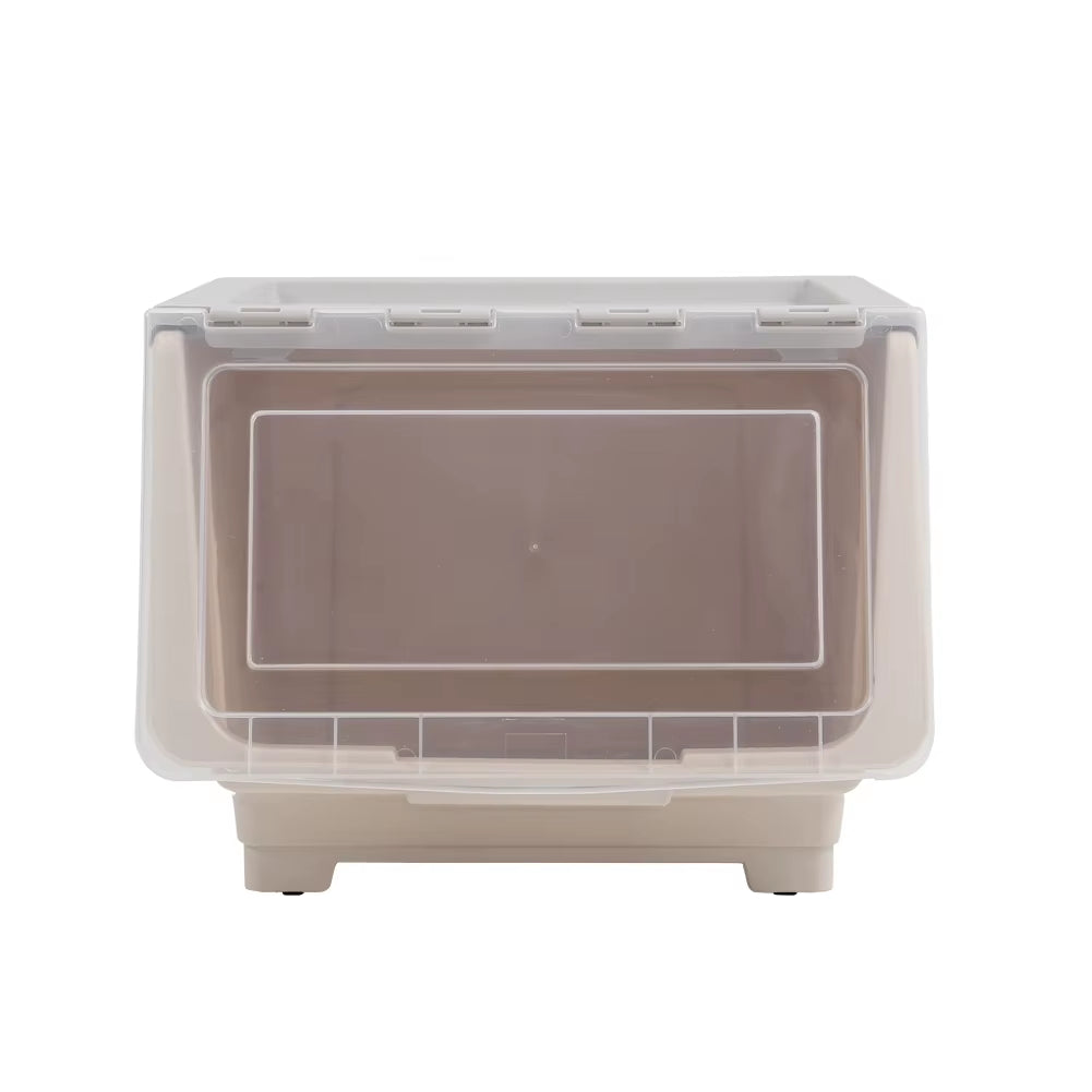 34L Stackable Plastic Toys Storage Box