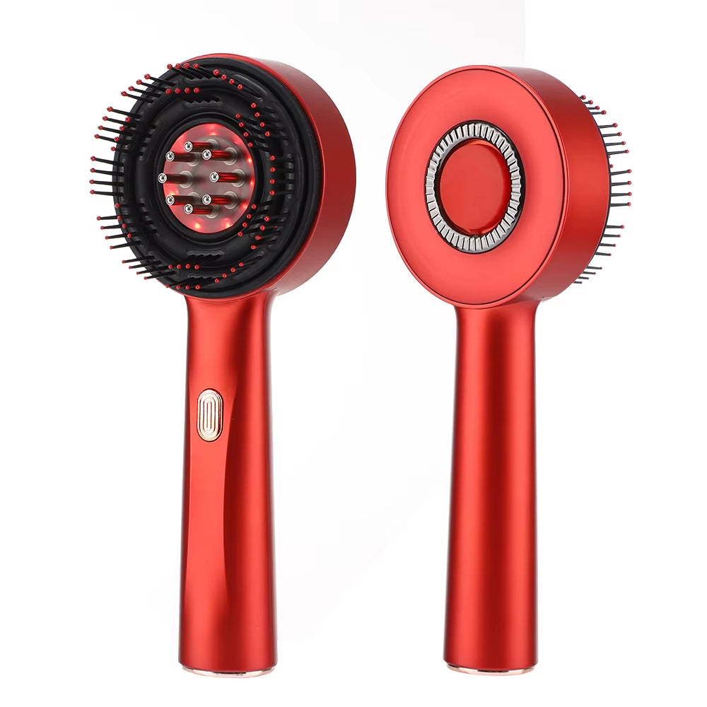 Revitalize Your Hair with the Electric Massage Comb - Microcurrent & Red Light Therapy