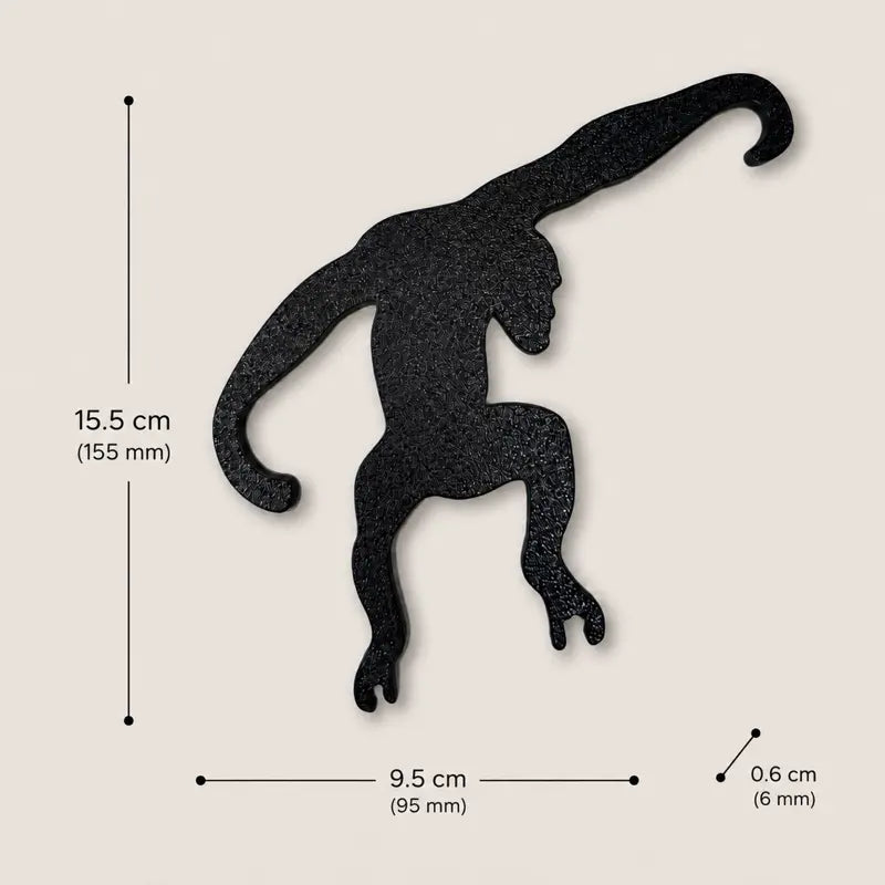 Monkey Hanger (Pack of 3) | Banana Holder & Multipurpose Hanging Hooks