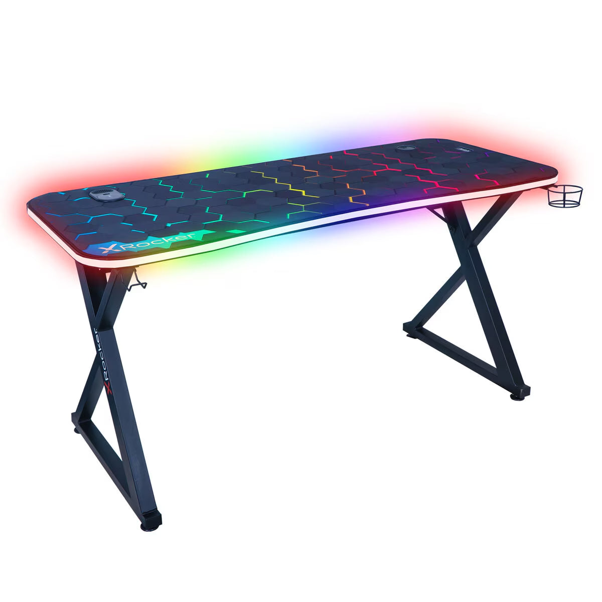 Pulsar Max RGB Gaming Desk with LED Lights