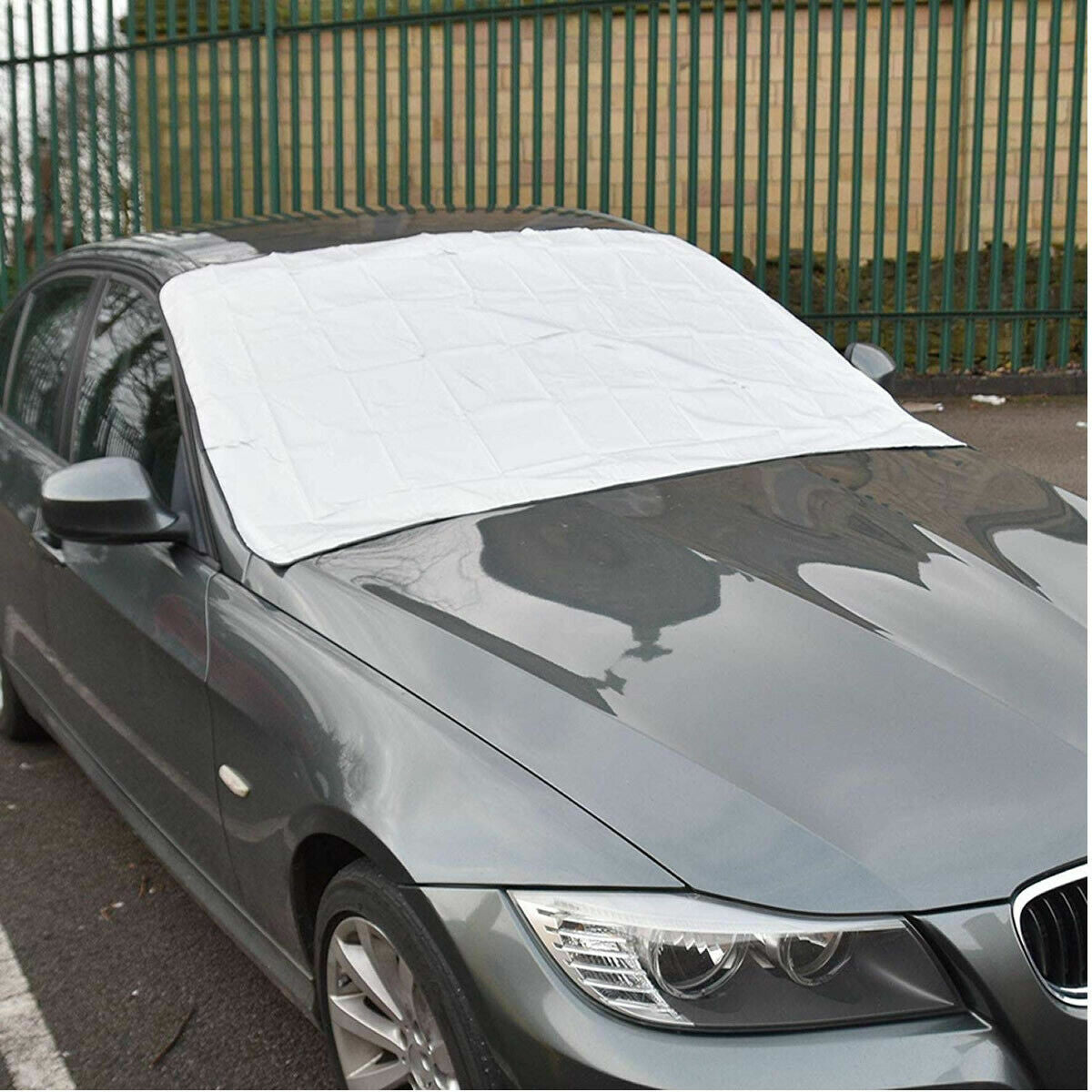 Premium Car Winter Windscreen Cover - Ice, Frost & Snow Protector with Suction Cups