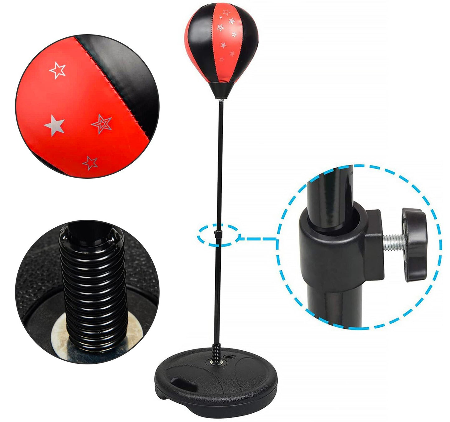 Exciting Free Standing Junior Boxing Punch Ball Set for Kids - Includes Gloves!