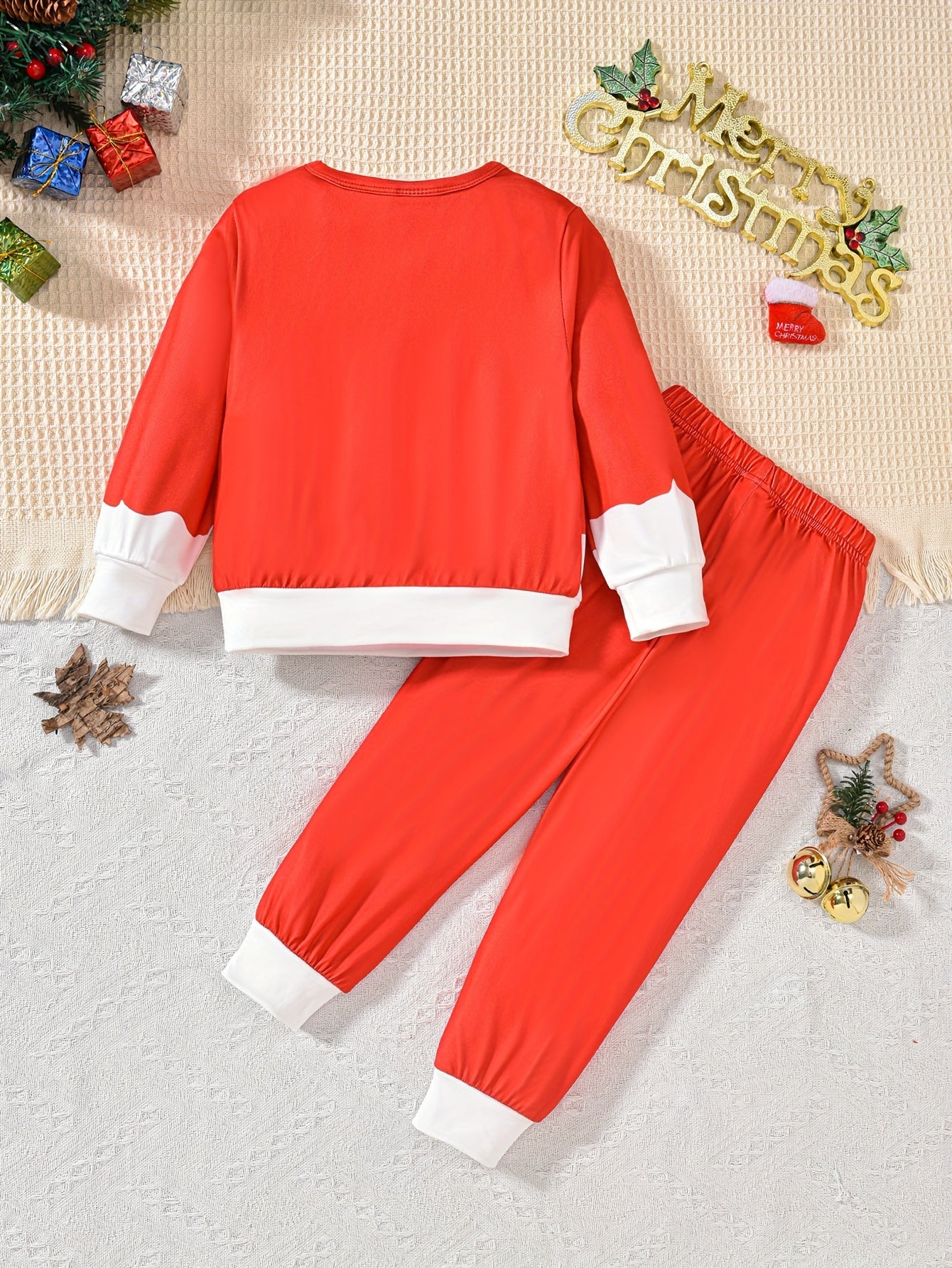 2pcs, Skeleton Pattern Toddler Boy's 2-Piece Sweatshirt & Sweatpants Set, Halloween Casual Outfits for Spring/Fall