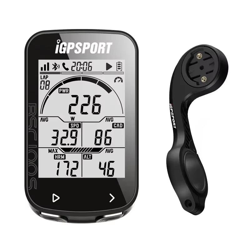 BSC100S Wireless GPS Bike Computer - Digital Speedometer & Odometer for Cyclists