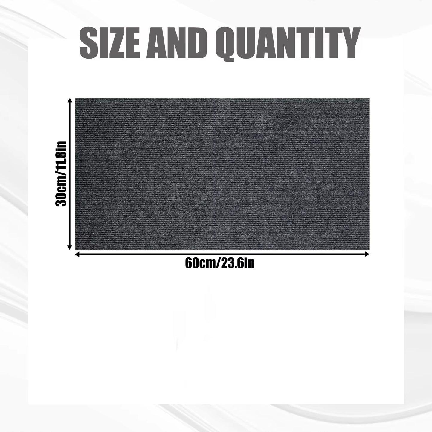 Trimmable Anti-Cat Scratch Mat - Self-Adhesive Furniture Protector for Couches, Sofas, and Walls