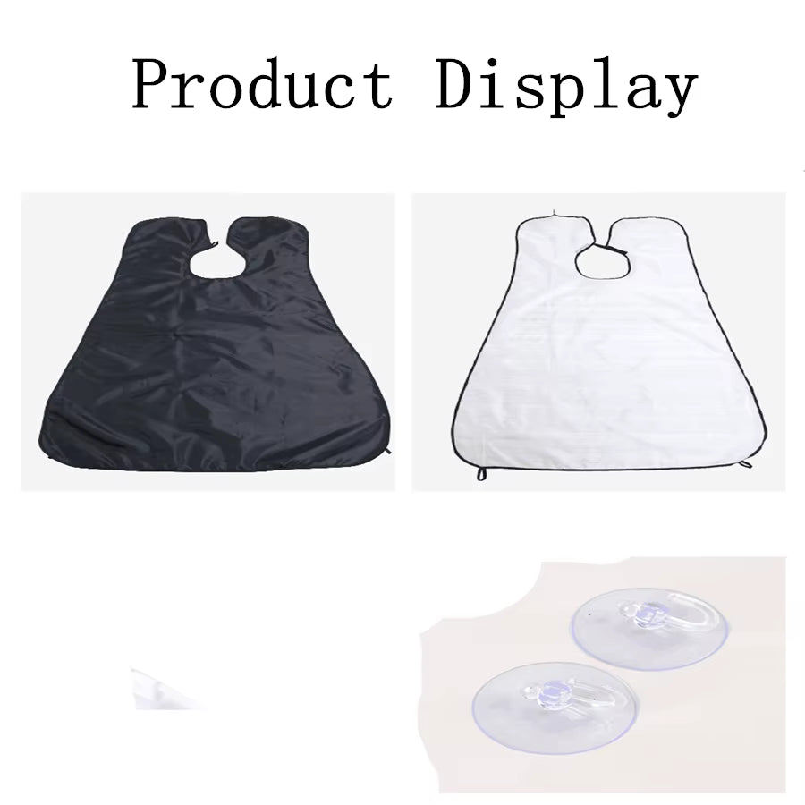 Men's Shaving and Hair Cutting Apron - Dirt Proof, Keep Clean, Stylish and Functional