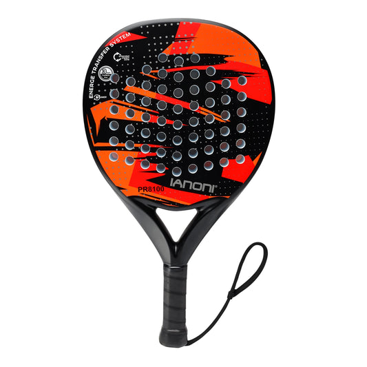 Lightweight Carbon Fiber Padel Racket with EVA Memory Foam Core - Ultimate Performance and Comfort