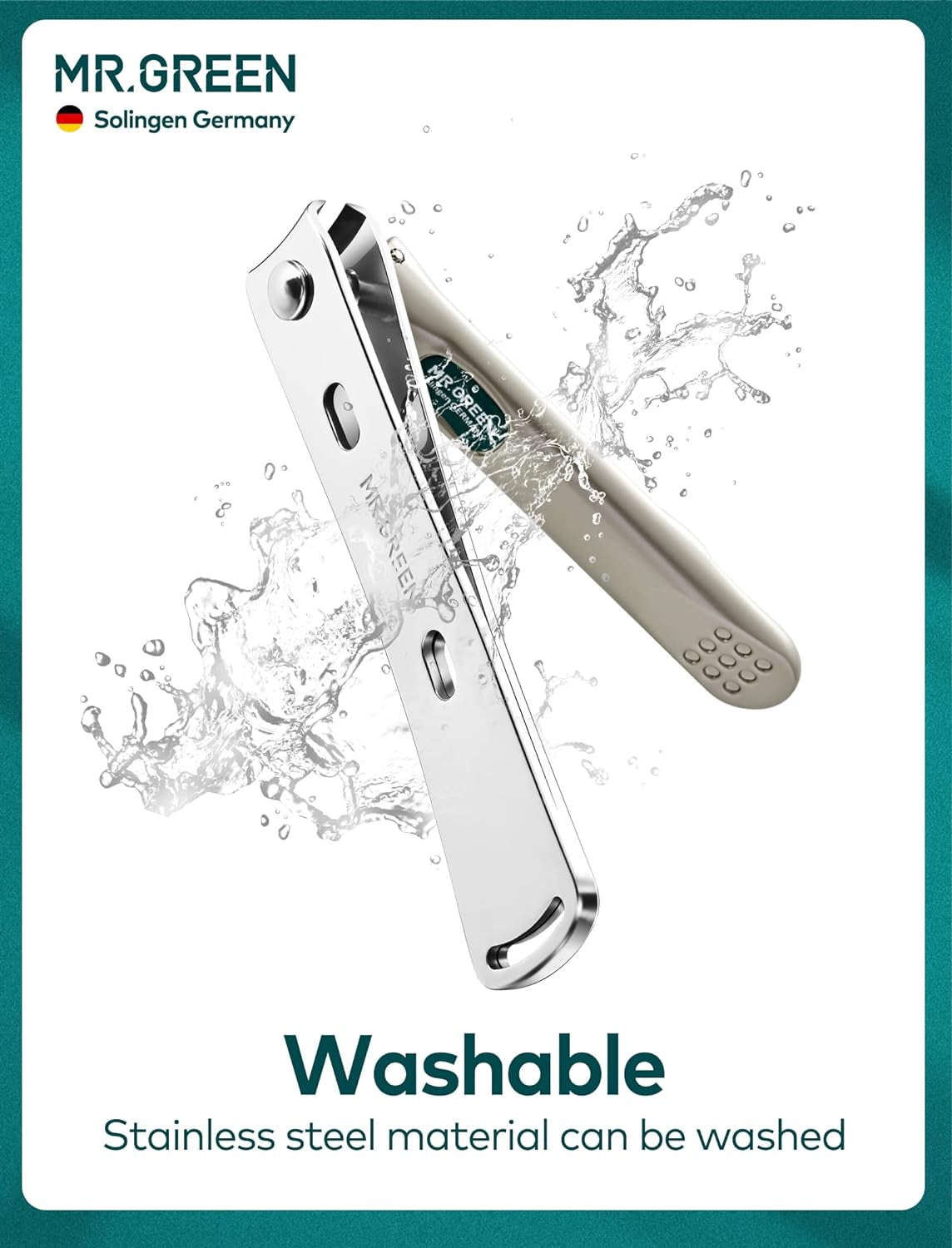 Premium Stainless Steel Nail Clippers Set - 3-Piece Manicure and Pedicure Kit for Men and Women