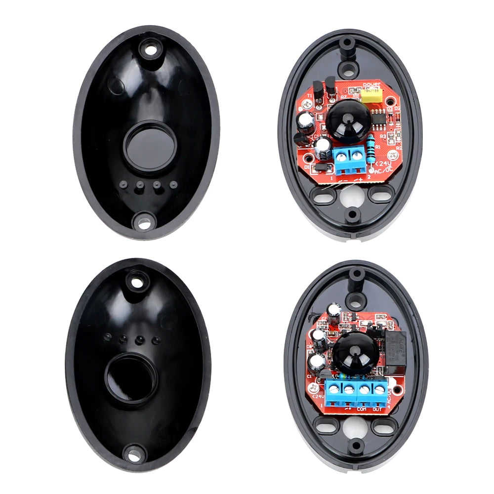 External Positioning Alarm Detector - Single Beam Infrared Radiation Sensor for Gates, Doors, and Windows - Ultimate Hacking Prevention System