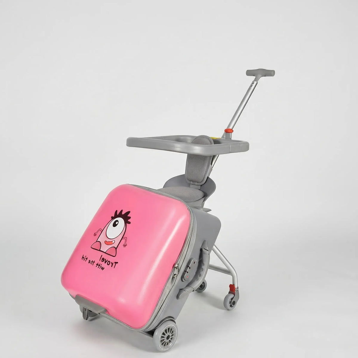 Rideable Child Luggage with Seat - Trollikot