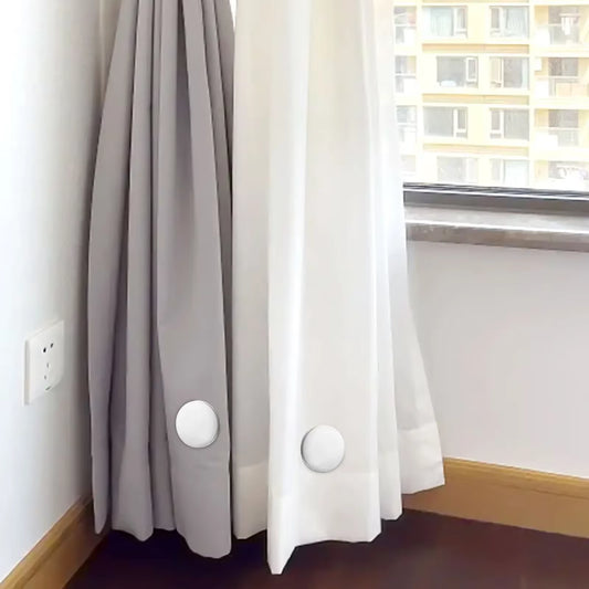 Magnetic Shower Curtain Weights - 1/8 Pcs Durable Buckles for Drapery and Balcony Curtains