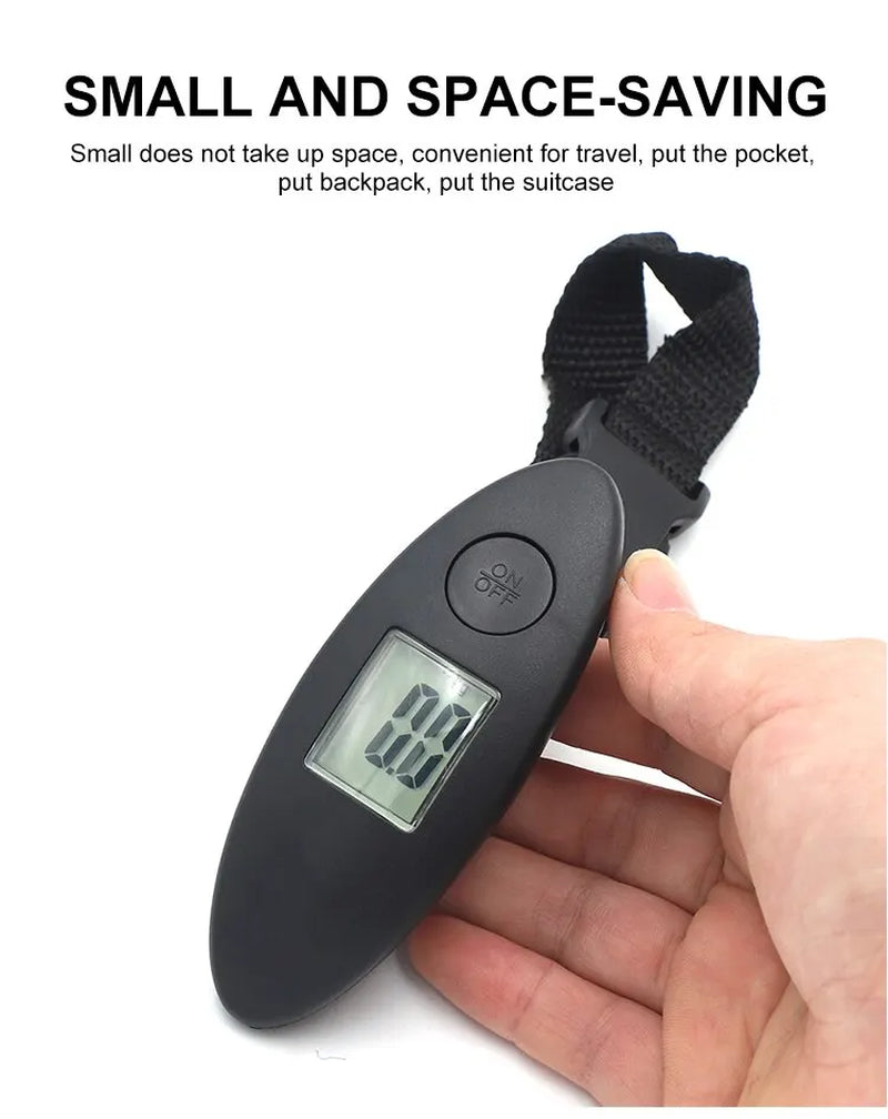 Portable Electronic Luggage Scale - Compact and Accurate Travel Weight Measurement