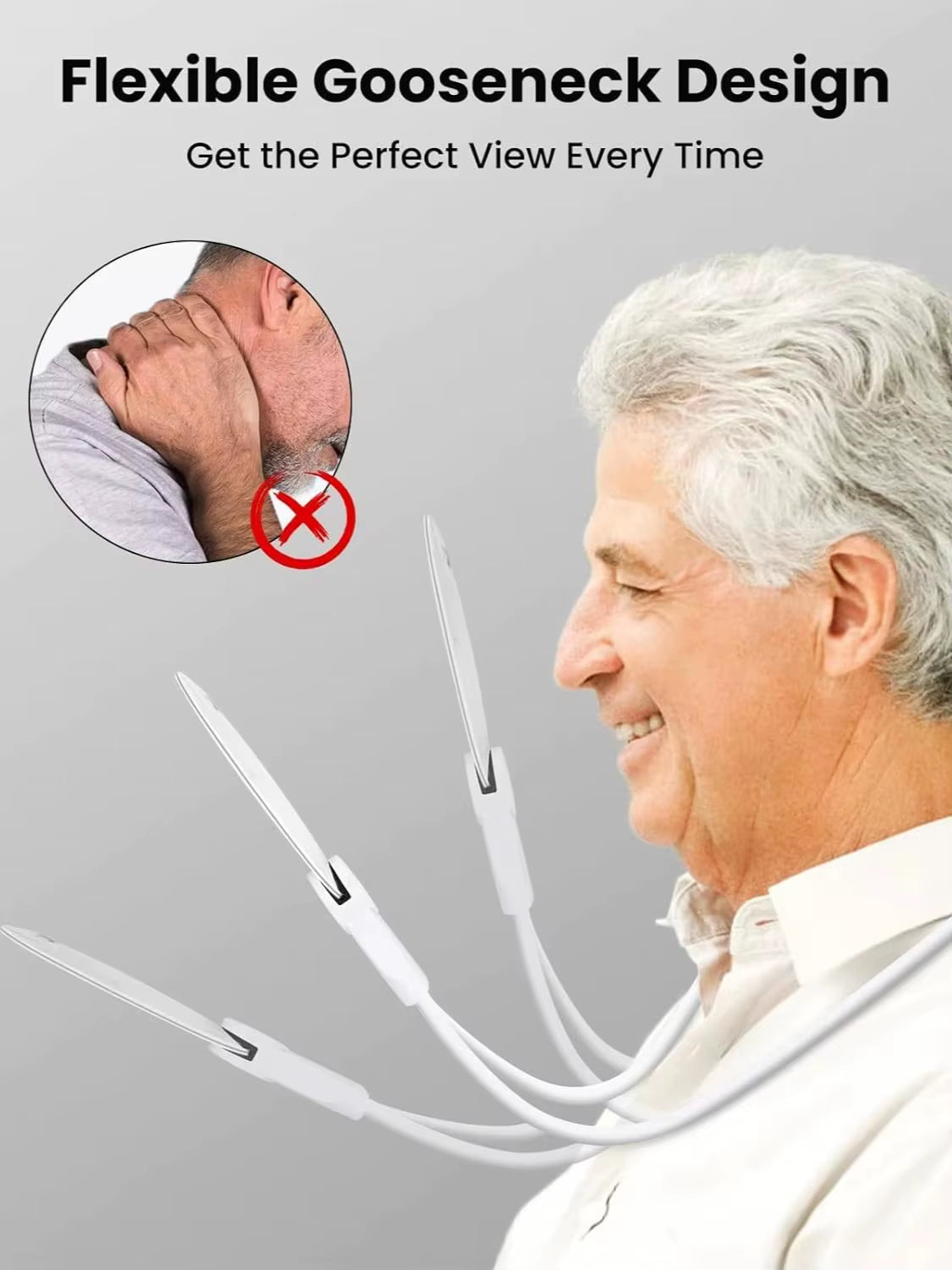 Experience Clarity with the 10X Hands-Free Magnifying Glass - Perfect for Reading, Sewing, and Detailed Inspections!