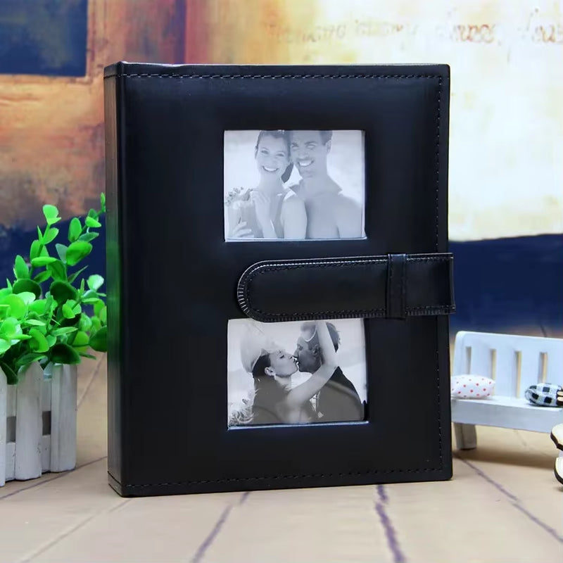 Leather Albums for Travel Photo Album Gift Gallery - 6 In for up to 200 Photos