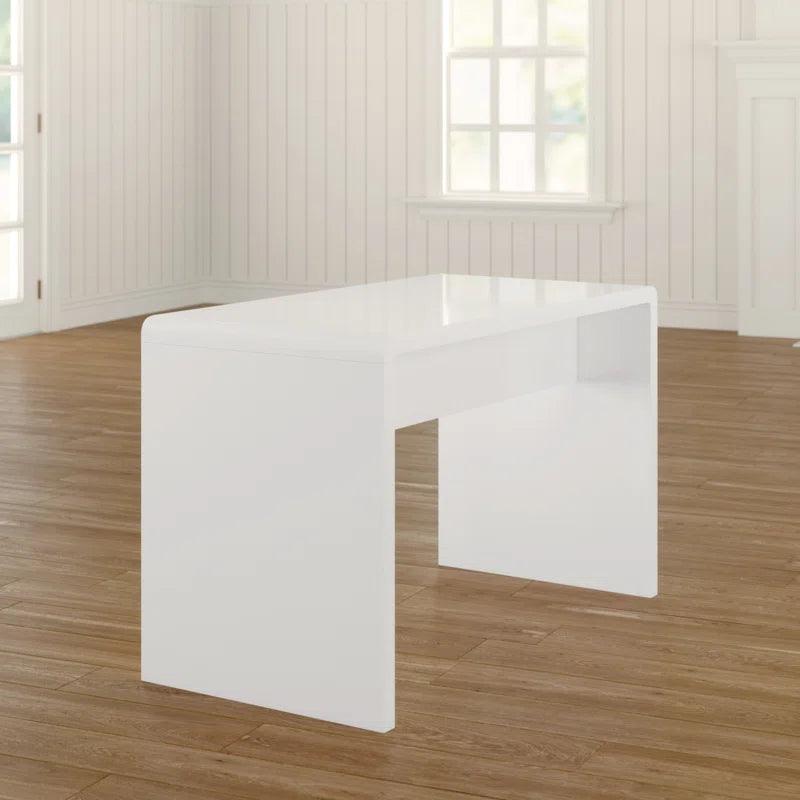 Mackenzie High Gloss Computer Desk - Modern Design Home Office