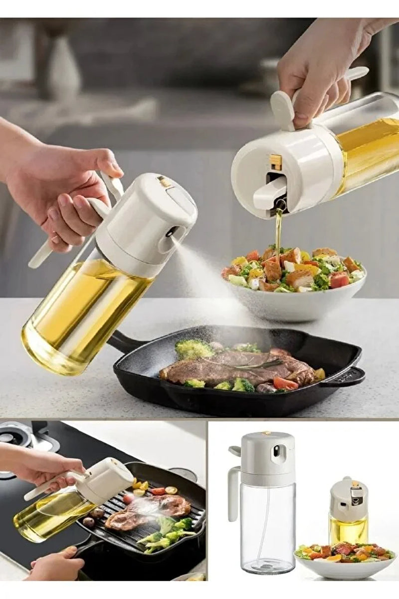 Glass Oil Spray Bottle - Airfryer Oil Sprayer