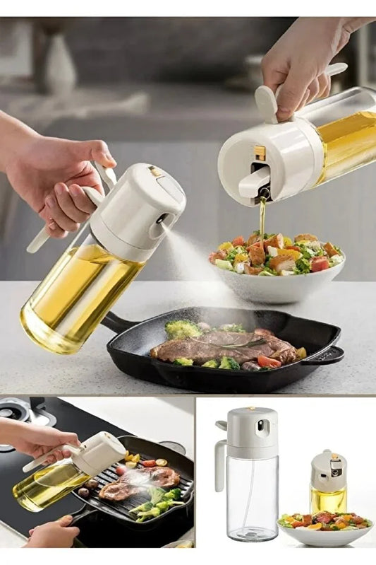 Glass Oil Spray Bottle - Airfryer Oil Sprayer