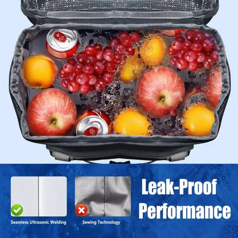 Leakproof Insulated Cooler Backpack - 36 Can Capacity for Picnics, Camping, Beach, ect