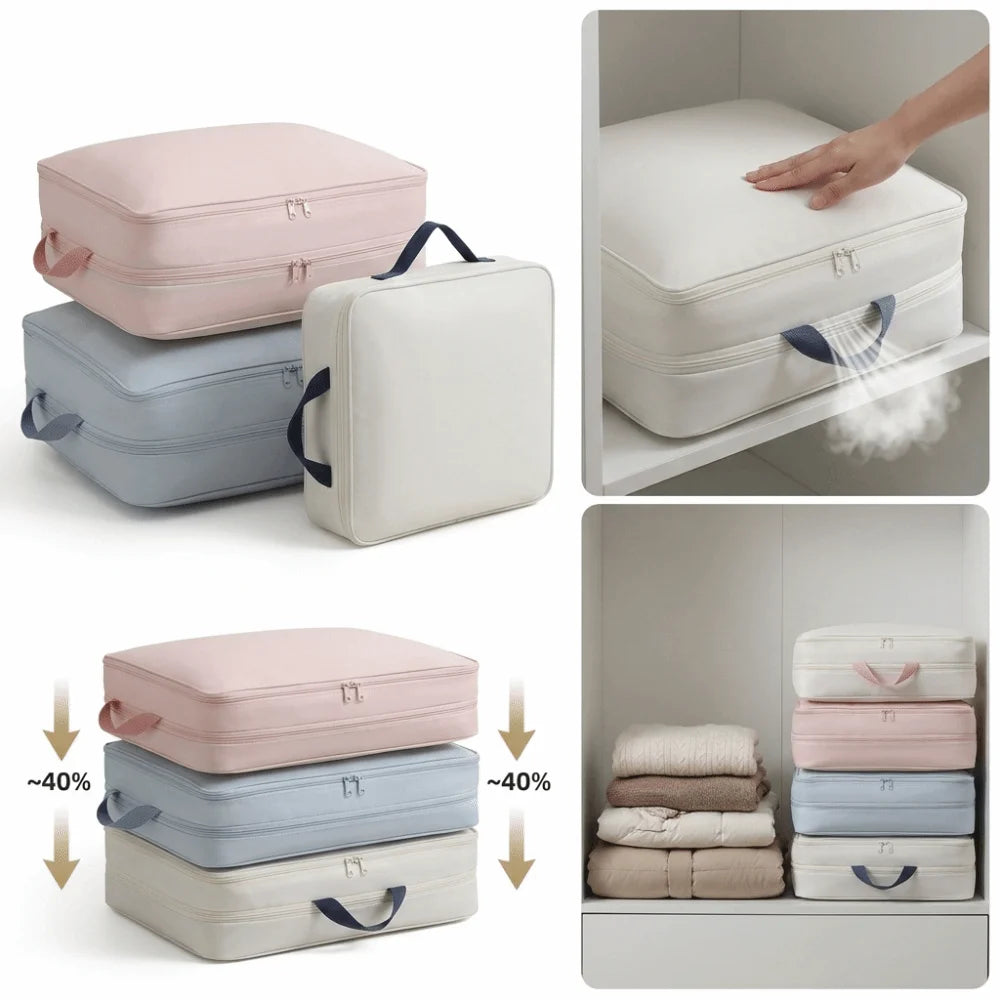 Large Capacity Compression Storage Bags Compression Function