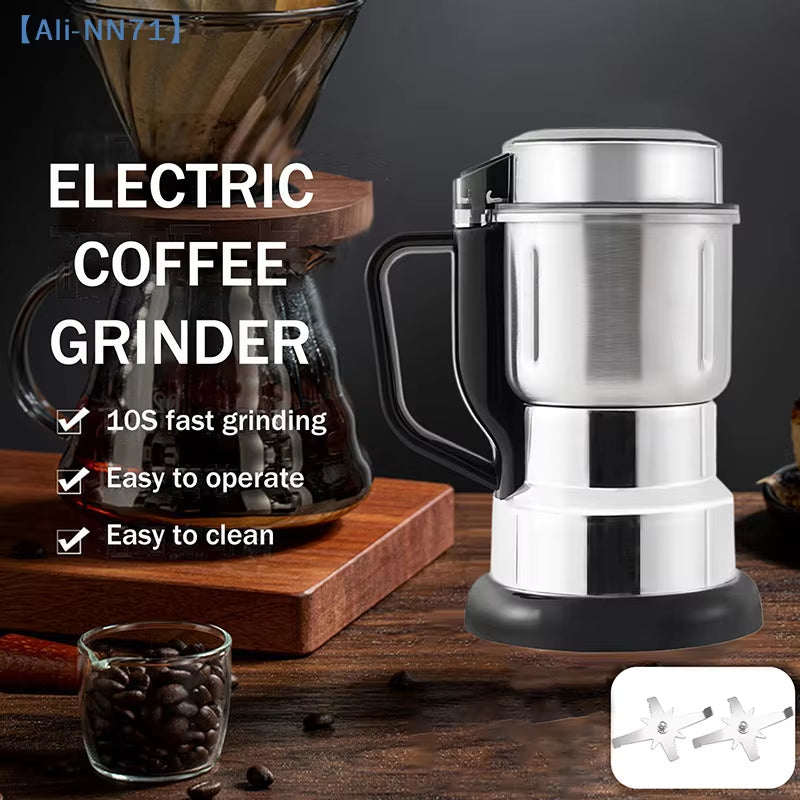 300W Electric Coffee & more Grinder for Cereal, Nuts, Beans, Spices & Grains