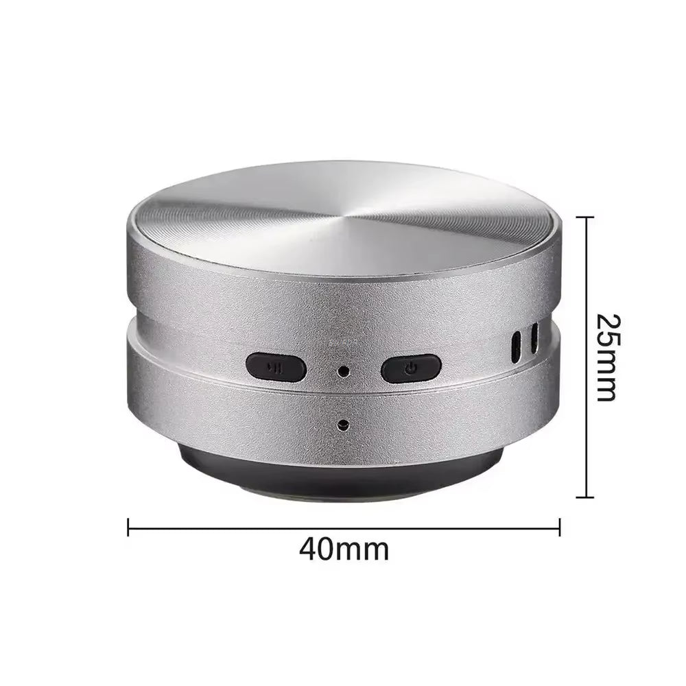 Mini Humbird Wireless Bluetooth Bone Conduction Speaker - TWS Stereo Dual Sound Audio Box with FM Radio & Call Function