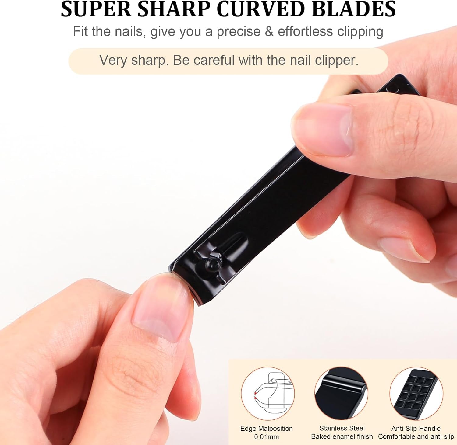 Elevate Your Grooming Routine with the 9-Piece Precision Tweezers and Nail Clippers Set - Stylish Stainless Steel Tools for Effortless Beauty, Complete with Elegant Leather Case