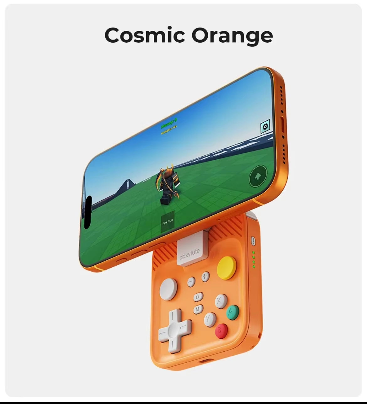 Abxylute M4 Magnetic Phone Gamepad - Snap-On Portable Controller for IOS Android Switch PC Cloud Gaming & Retro Emulation