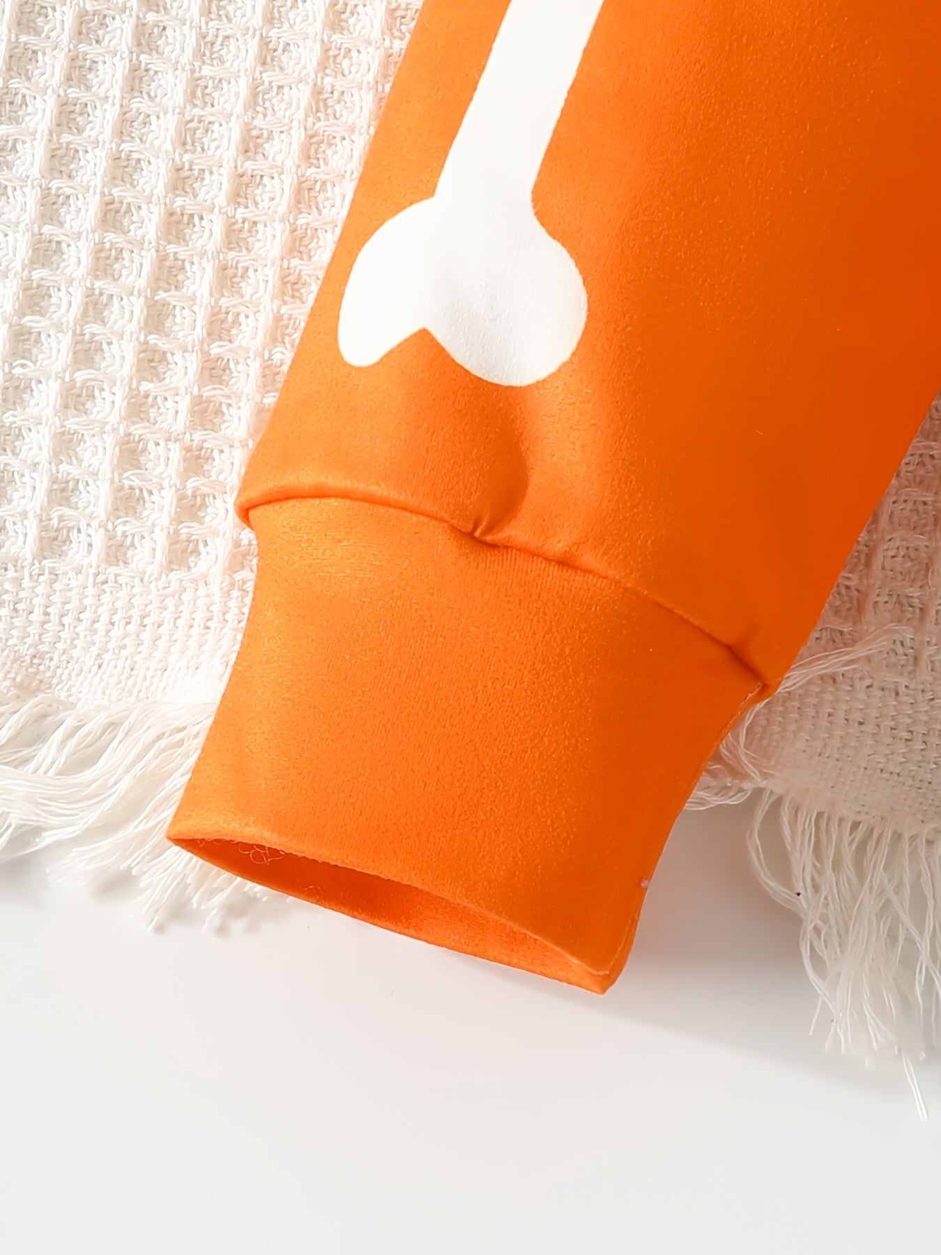 2pcs, Skeleton Pattern Toddler Boy's 2-Piece Sweatshirt & Sweatpants Set, Halloween Casual Outfits for Spring/Fall