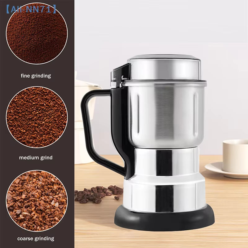 300W Electric Coffee & more Grinder for Cereal, Nuts, Beans, Spices & Grains
