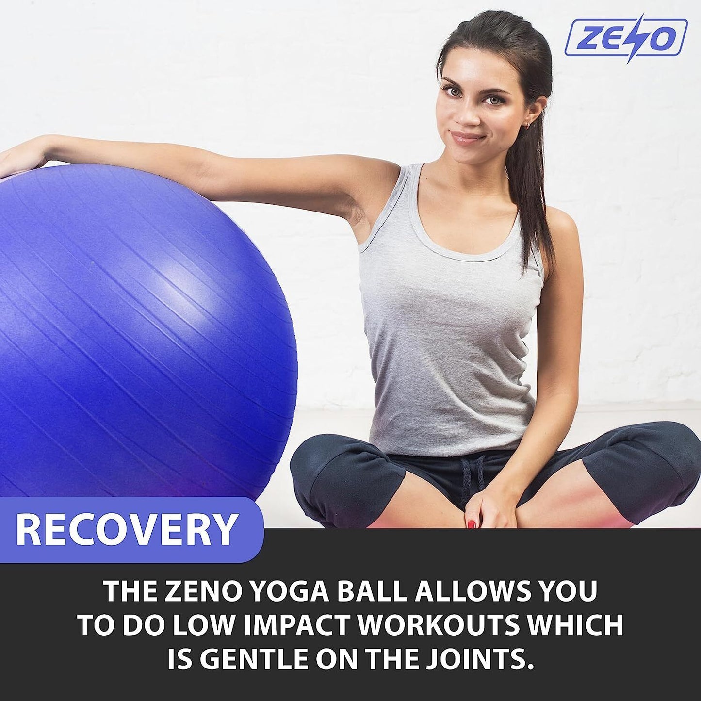 EXERCISE GYM BALL SWISS PILATES YOGA CORE TRAINING
